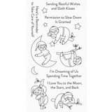 My Favorite Things Slumbering Sloths Clear Stamps (CS-528) (OUTLET)