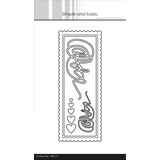 Simple and Basic Slimcard add-on Cutting die (SBD115) (DISCONTINUED)