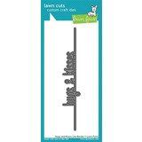 Lawn Fawn Hugs and Kisses Line Border Dies (LF2475) (DISCONTINUED)
