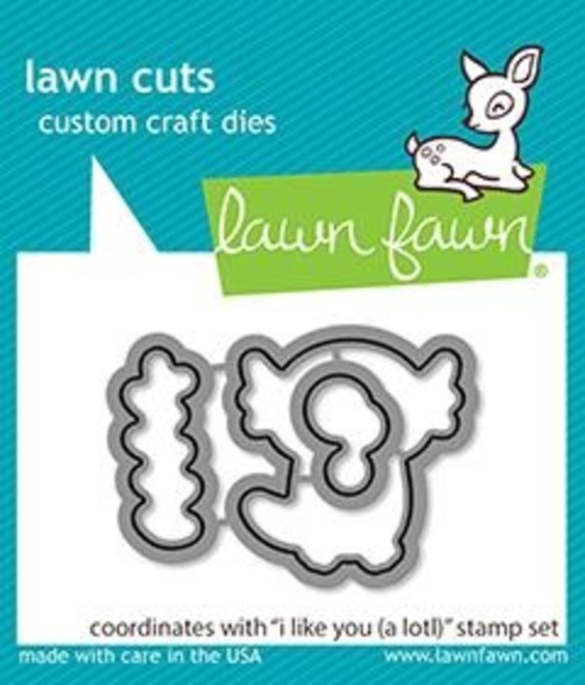 Lawn Fawn I Like You (A Lotl) Dies (LF2465) (OUTLET) Lawn Fawn I Like You (A Lotl) Dies (LF2465) (OUTLET)