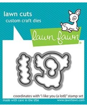 Lawn Fawn I Like You (A Lotl) Dies (LF2465) (OUTLET)