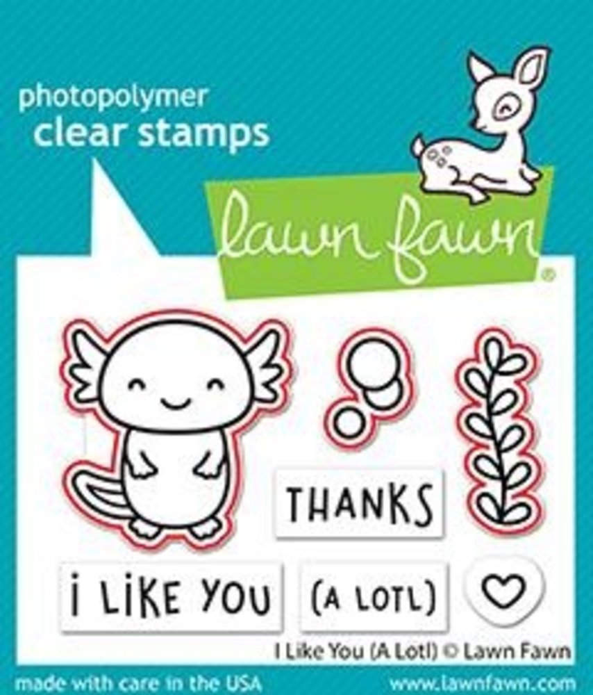 Lawn Fawn I Like You (A Lotl) Dies (LF2465) (DISCONTINUED)