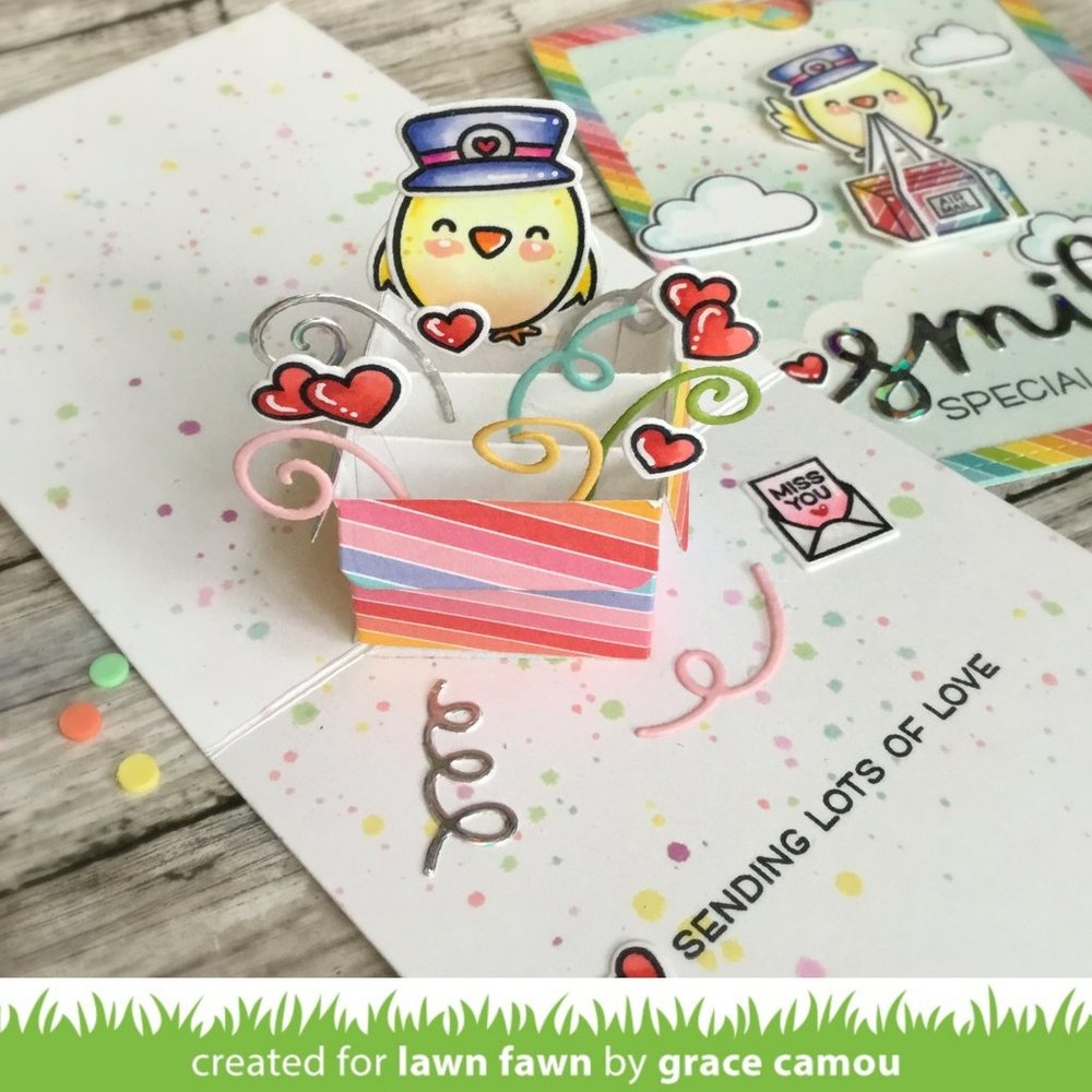 Lawn Fawn Special Delivery Clear Stamps (LF2466) (OUTLET) Lawn Fawn Special Delivery Clear Stamps (LF2466) (OUTLET)