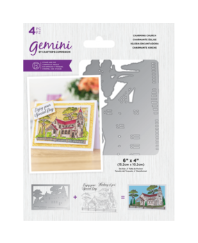 Gemini Charming Church Stamp & Die (GEM-STD-CHAR) (OUTLET)