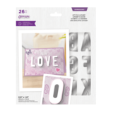 Gemini Left-Fold Alphabet Expressions Dies (GEM-MD-EXP-LFAL) (DISCONTINUED)