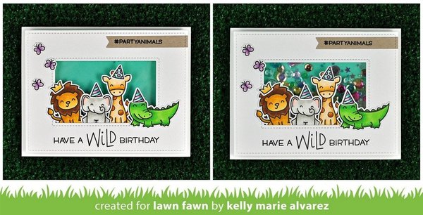 Lawn Fawn Wild For You Clear Stamps (LF1413) (DISCONTINUED)