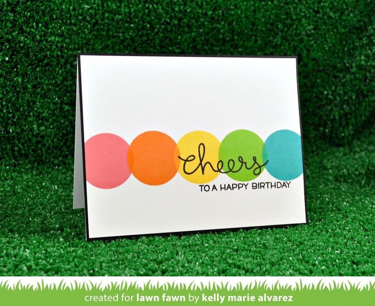 Lawn Fawn Let's Bokeh Clear Stamps (LF978) (OUTLET)