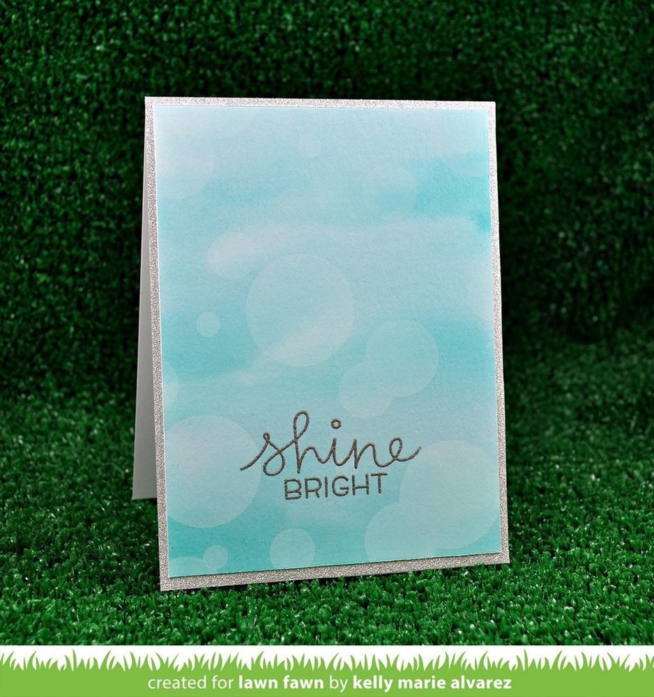 Lawn Fawn Let's Bokeh Clear Stamps (LF978) (OUTLET)