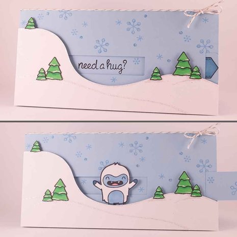 Lawn Fawn Yeti, Set, Go Clear Stamps (LF567) (OUTLET) Lawn Fawn Yeti, Set, Go Clear Stamps (LF567) (OUTLET)