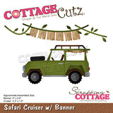 Scrapping Cottage Safari Cruiser w/ Banner (CC-837) (OUTLET)