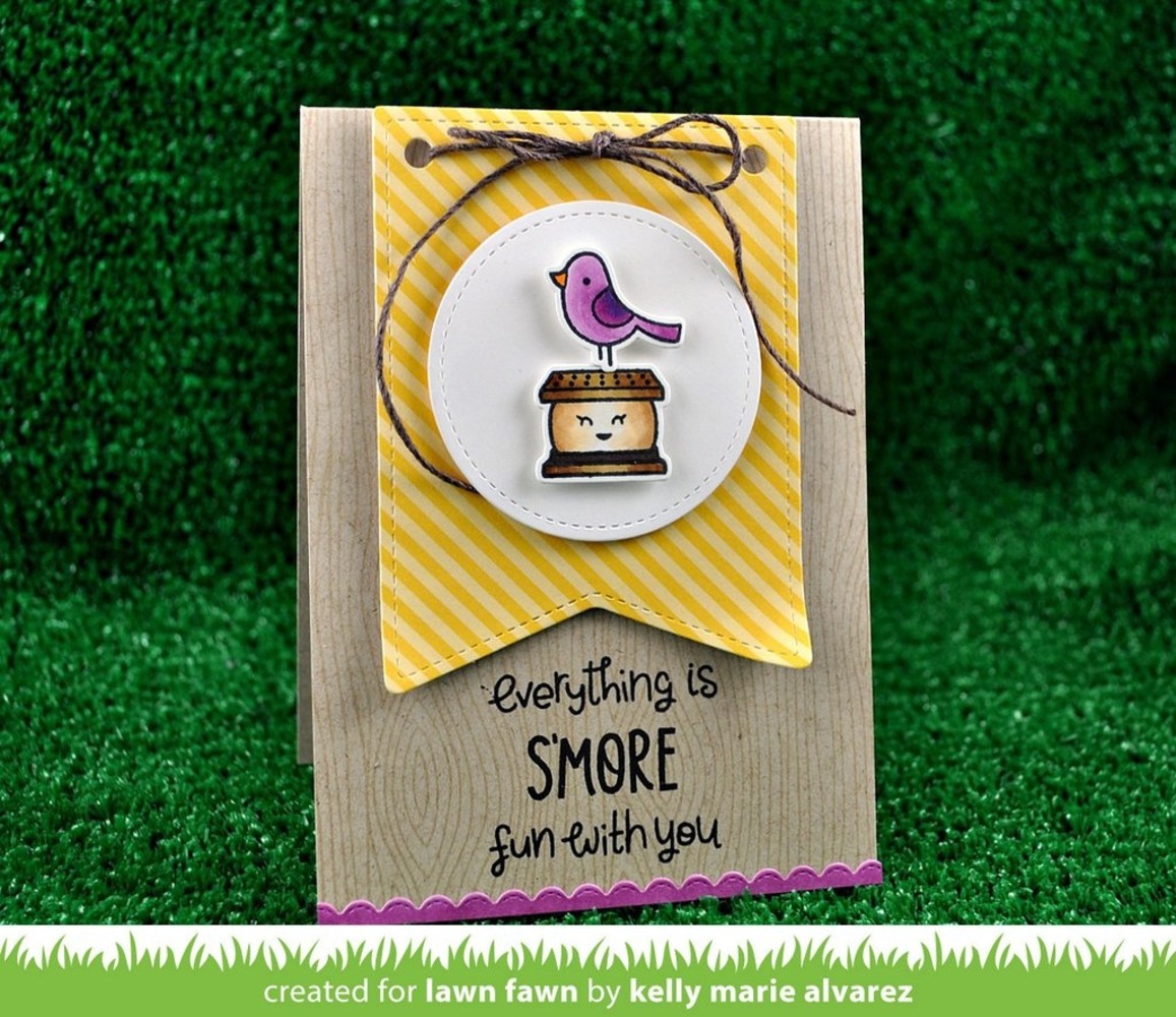 Lawn Fawn Love You S'more Clear Stamps (LF671) (OUTLET) Lawn Fawn Love You S'more Clear Stamps (LF671) (OUTLET)