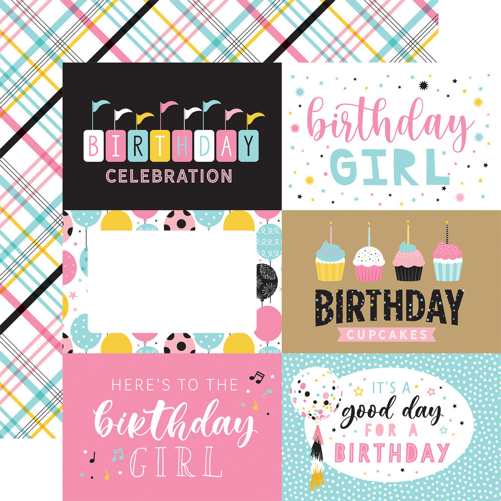Echo Park Magical Birthday Girl 12X12 Inch Paper Pad (MBG231030) (DISCONTINUED)