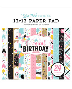 Echo Park Magical Birthday Girl 12X12 Inch Paper Pad (MBG231030) (DISCONTINUED)