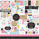 Echo Park Magical Birthday Girl 12x12 Inch Element Sticker (MBG231014) (DISCONTINUED)