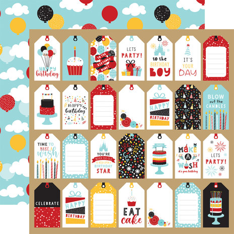 Echo Park Magical Birthday Boy 12X12 Inch Paper Pad (MBB232030) (DISCONTINUED) Echo Park Magical Birthday Boy 12X12 Inch Paper Pad (MBB232030) (DISCONTINUED)