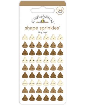 Doodlebug Design Bitsy Chips Shape Sprinkles (7090) (DISCONTINUED)