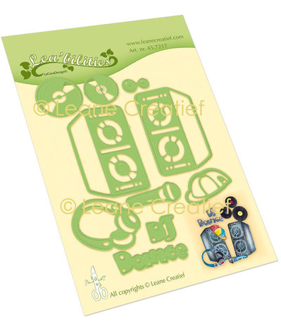 Leane Creatief Lea’bilitie DJ’s Sound Tools Cut & Embossing Dies (45.7217) (DISCONTINUED) Leane Creatief Lea’bilitie DJ’s Sound Tools Cut & Embossing Dies (45.7217) (DISCONTINUED)