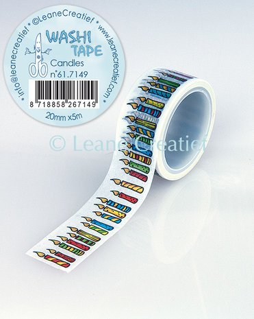 Leane Creatief Washi Tape Candles (61.7149) (OUTLET)