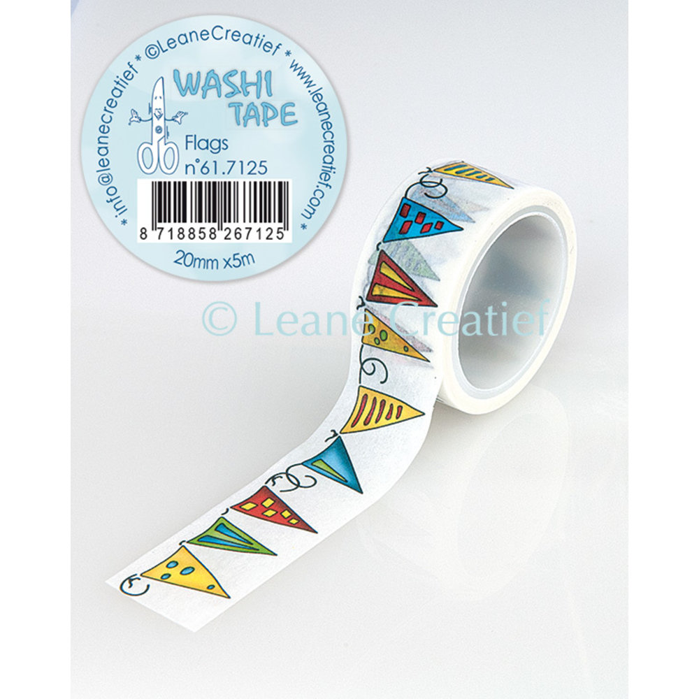 Washi Tape Flags (61.7125) Craftlines B.V.