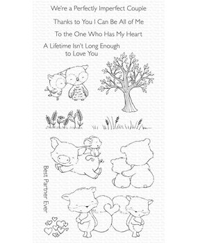 My Favorite Things Perfect Couple Clear Stamps (SY-28) (OUTLET)