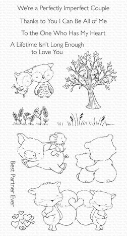 My Favorite Things Perfect Couple Clear Stamps (SY-28) (OUTLET)