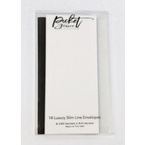 Picket Fence Studios Slim Line Envelopes 4.125 x 9.5 Inch Neutral (EN-101) (OUTLET)