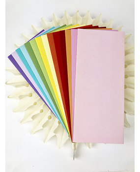 Picket Fence Studios Slim Line Envelopes 4.125 x 9.5 Inch Rainbow (EN-100) (OUTLET)