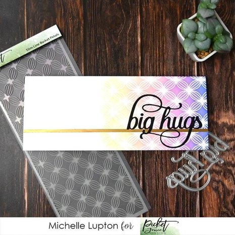 Picket Fence Studios Slim Line Basket Petals 4x10 Inch Stencil (SC-215) (OUTLET) Picket Fence Studios Slim Line Basket Petals 4x10 Inch Stencil (SC-215) (OUTLET)