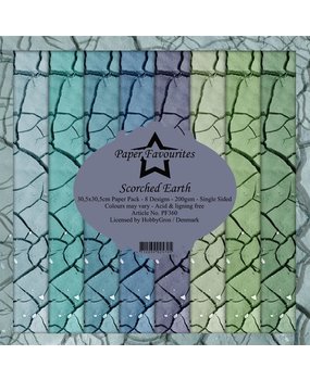 Paper Favourites Scorched Earth 12x12 Inch Paper Pack (PF360) (DISCONTINUED)