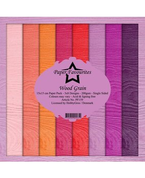 Paper Favourites Wood Grain 6x6 Inch Paper Pack (PF159) (DISCONTINUED)