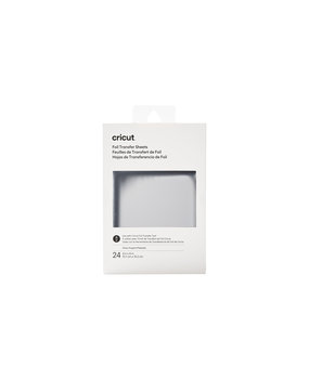 Cricut Transfer Foil Sheets Silver 10x15cm (24pcs) (2008713)