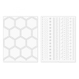 We R Makers Paige Evans Revolution Embossing Folder (2pcs) (661204) (OUTLET)