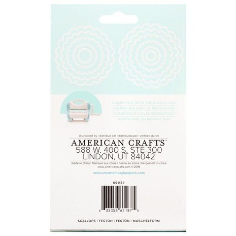 We R Makers Scallop Revolution Nested Dies (11pcs) (661187) (OUTLET)