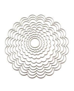 We R Makers Scallop Revolution Nested Dies (11pcs) (661187) (OUTLET)