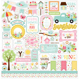 Echo Park Welcome Spring 12x12 Inch Element Sticker (WES235014) (DISCONTINUED)