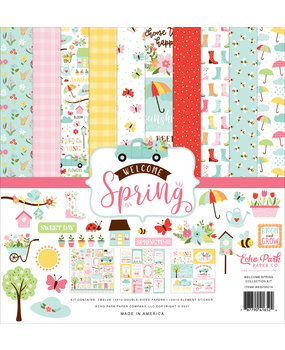 Echo Park Welcome Spring 12x12 Inch Collection Kit (WES235016) (DISCONTINUED)