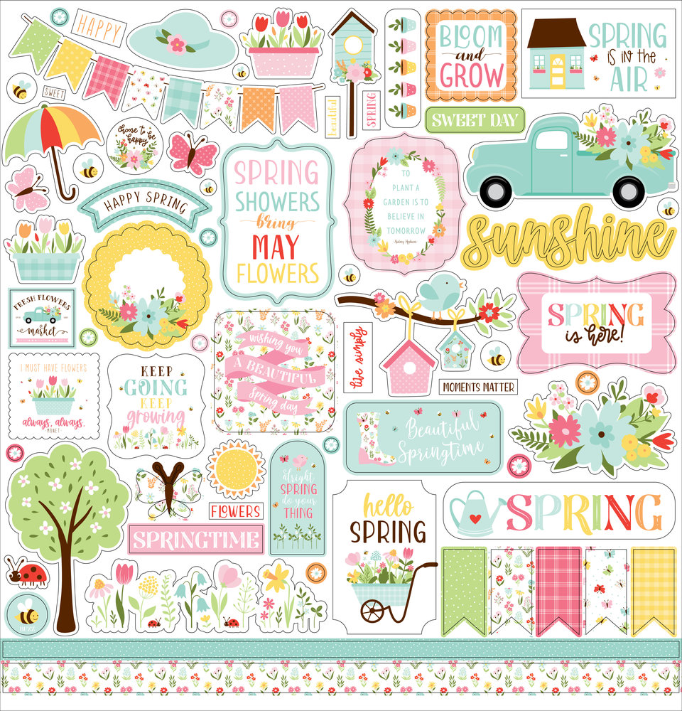 Echo Park Welcome Spring 12x12 Inch Collection Kit (WES235016) (DISCONTINUED) Echo Park Welcome Spring 12x12 Inch Collection Kit (WES235016) (DISCONTINUED)
