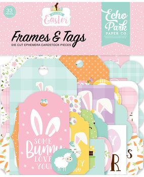 Echo Park Welcome Easter Frames & Tags (WEE236025) (DISCONTINUED)
