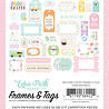 Echo Park Welcome Easter Frames & Tags (WEE236025) (OUTLET)