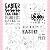 Echo Park Bunny Kisses Clear Stamps (WEE236042) (OUTLET)