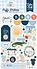 Welcome Baby Boy Puffy Stickers (WBB234066) (OUTLET)