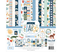 Echo Park Welcome Baby Boy 12x12 Inch Collection Kit (WBB234016)