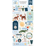Echo Park Welcome Baby Boy 6x13 Inch Chipboard Accents (WBB234021) (DISCONTINUED)