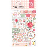 Echo Park Welcome Baby Girl Puffy Stickers (WBG233066) (DISCONTINUED)