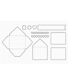 My Favorite Things Mini Mail Die-naimcs (MFT-1920) (OUTLET)