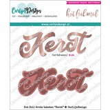 CarlijnDesign Hot Foil Stamp Grote Teksten Kerst (CDHF-0003) (DISCONTINUED)