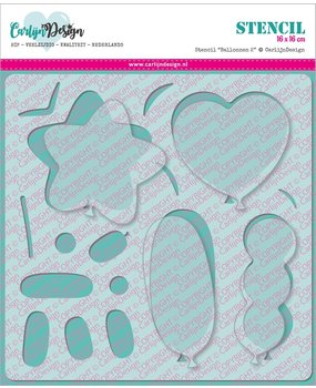 CarlijnDesign Stencil Ballonnen 2 (CDSC-0004) (DISCONTINUED)