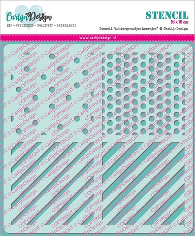 CarlijnDesign Stencil Achtergrondjes Kaarsjes (CDSC-0009) (DISCONTINUED) CarlijnDesign Stencil Achtergrondjes Kaarsjes (CDSC-0009) (DISCONTINUED)