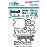 CarlijnDesign Dies Bedankt Schat (CDSN-0003) (DISCONTINUED)