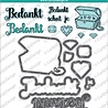 CarlijnDesign Snijmallen Bedankt Schat (CDSN-0003) (OUTLET)
